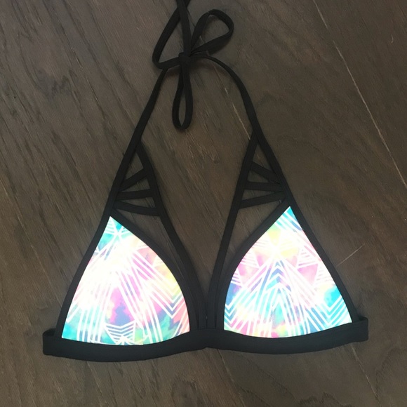 PINK Victoria's Secret Other - VS Pink Watercolor Bikini Top